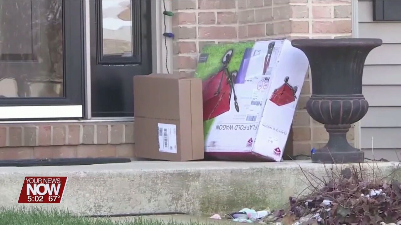 Be aware of porch pirates as holiday shopping season approaches reminds Lima Police Department
